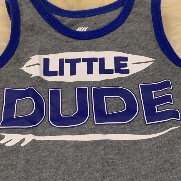 4 Pack Bundle Tank Tops in Army Green/Yellow/Gray/Light Blue sizes 12-18M - Picture 9 of 14